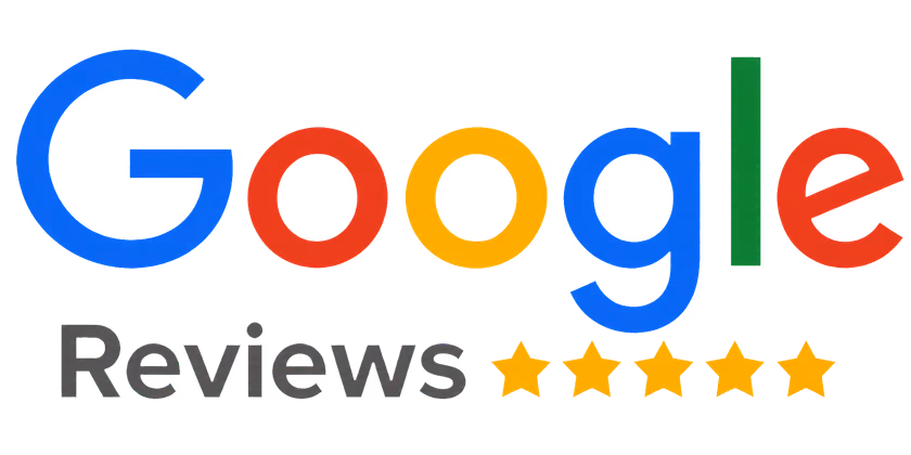 Five-star Google Reviews rating